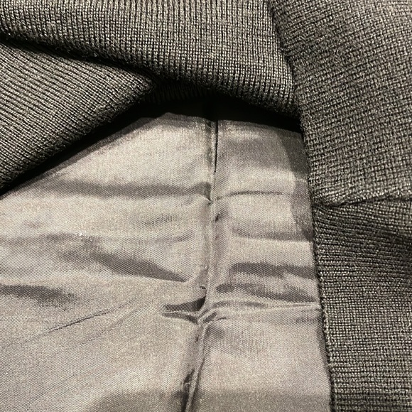 Vintage Moschino Silk & Velvet Striped Wool Sweater - Picture 5 of 7